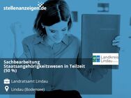 Sachbearbeitung Staatsangehörigkeitswesen in Teilzeit (50 %) - Lindau (Bodensee)