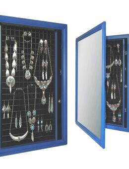 Schmuckschrank Sabine - Bilderrahmen oder Vitrine All-in-One ! - Leverkusen