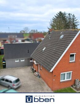 Gepflegtes Wohnhaus mit vermietetem Nebengebäude - Kapitalanlage oder Mehrgenerationenwohnen - Südbrookmerland