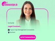 (Senior) Legal Counsel (w/m/d) - Bochum