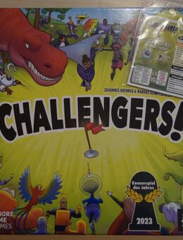 Brettspiel: Challengers! + Mini-Erweiterung (NEU&OVP) Deutsch - Obermichelbach