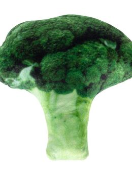 TIAKI Hundespielzeug Quietsche-Broccoli - L 15 x B 16 x H 6 cm