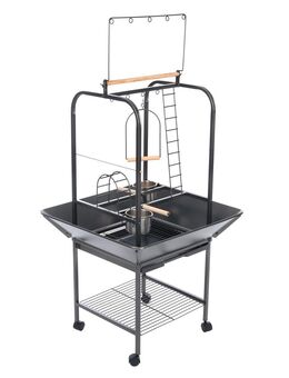 TIAKI Freisitz für Papageien - L 66,5 x B 63,5 x H 141 cm