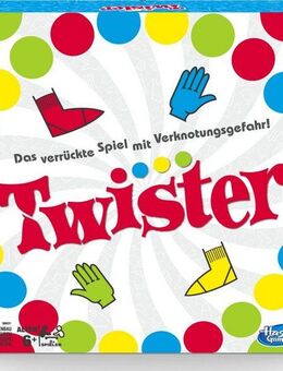 Hasbro Spiel Twister, das verrückte Spiel, Made in Europe