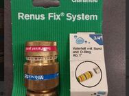 Renus fix system Vaterteil mit Bund und O-Ring AG 3/4", neu - Gedern