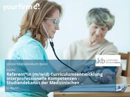 Referent*in (m/w/d) Curriculumsentwicklung Interprofessionelle Kompetenzen - Studiendekanat der Medizinischen Fakultät - Bonn