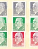 DDR Briefmarken Walter Ulbricht (419) in 20095