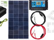 XXXL Solar Starter Set 180W Panel mit Konverter und Bedestigungsmaterial - Wuppertal