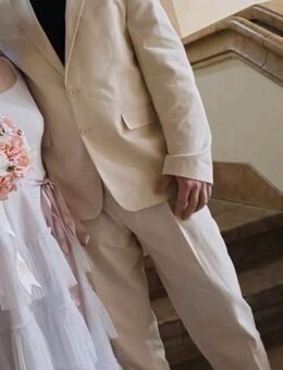 Anzug für Herren in Creme Farbe Größe 56, Hochzeitsanzug - Berlin