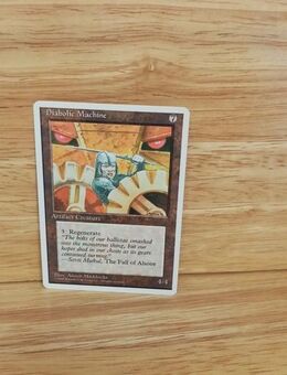 Magic The Gathering-Sammelkarte-Diabolic Maschine. - Nörvenich