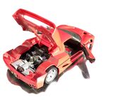 roter Ferrari F50 Modellauto Türen & Haube aufklappbar Coupé - Inwil