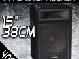 BASS Reflex Discobox, Ibiza, 2-Wege, 15"/38cm, 400W, "STAR15B" in 8600