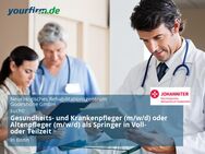 Gesundheits- und Krankenpfleger (m/w/d) oder Altenpfleger (m/w/d) als Springer in Voll- oder Teilzeit - Bonn