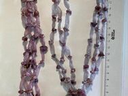 Kette & Armband aus Jade lila - München Untergiesing-Harlaching