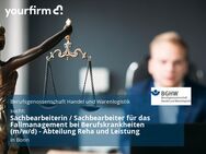 Sachbearbeiterin / Sachbearbeiter für das Fallmanagement bei Berufskrankheiten (m/w/d) - Abteilung Reha und Leistung - Bonn