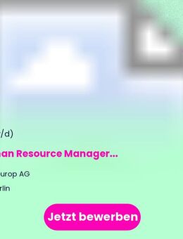 Human Resource Manager (m/w/d) - Berlin