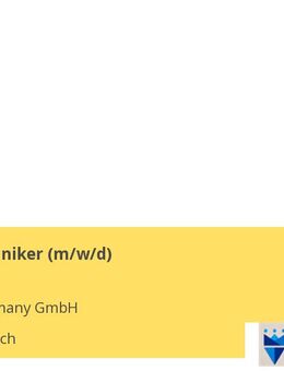 Servicetechniker (m/w/d) - Bickenbach (Hessen)