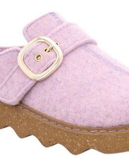 Rohde FOGGIA Pantoffel Hausschuh, Schlappen, Clog mit Plateausohle