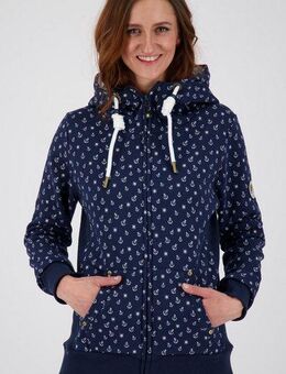 ankerglut Kapuzensweatshirt ANCHORAGE Women in lässigem Oversized-Schnitt
