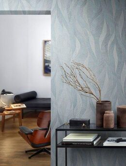 Marburg Vliestapete Wave, geprägt, matt, Wellenmuster moderne Tapete für Wohnzimmer Schlafzimmer Küche