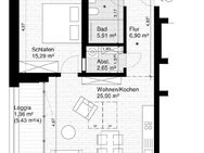Exklusive 2-Raum-Wohnung in Kaufbeuren - Kaufbeuren Zentrum
