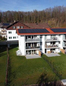 Neubau-Wohnung - absolut ruhige, energetische Erdgeschoss-Wohnung mit großem Garten und Bergblick! - Penzberg