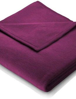 Wohndecke Cotton Home, Biederlack, im Uni Design, Kuscheldecke