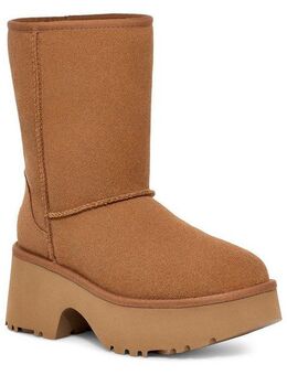 UGG CLASSIC SHORT NEW HEIGHTS Schlupfstiefel, Plateau Stiefel, Winterstiefel, Boots mit Innen-Reißverschluss