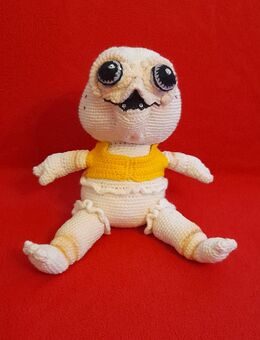Baby Sinclair amigurumi - Gelsenkirchen Feldmark
