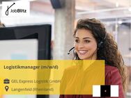 Logistikmanager (m/w/d) - Langenfeld (Rheinland)