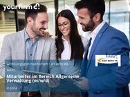 Mitarbeiter im Bereich Allgemeine Verwaltung (m/w/d) - Jena