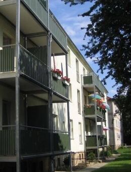 Ruhiger Südwest-Balkon, lichtdurchflutet, Stellplatz - Weißenfels