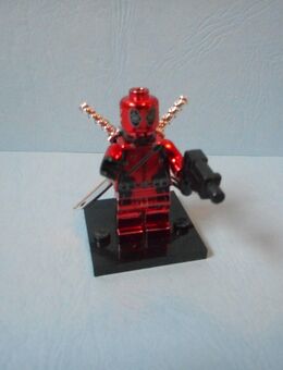Marvel Deadpool Minifigur Chrome/Galvanisiert NEU - Fürth