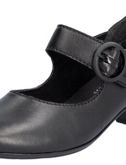 Rieker Spangenpumps, Festtagsschuh, Pumps, Trichterabsatz, mit Klettriemchen