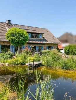 Luxus-Einfamilienhaus: Ca. dicke 47 cm Außenwände, top Energiewerte und Pferdekoppel in Ahrensfelde - Ahrensfelde