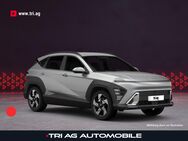 Hyundai Kona, 1.6 Prime Hybrid Cyber Grey Metallic (Dachlackierung in Schwarz), Jahr 2022 - Kippenheim