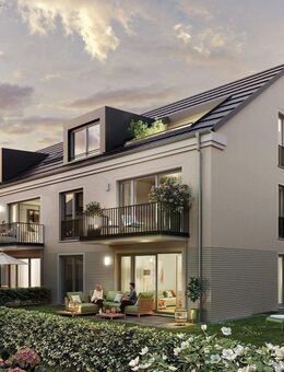 Lichtdurchflutete 4-Zimmer-Dachgeschosswohnung mit Dachterrasse - Aschheim