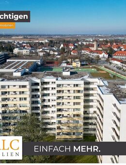RESERVIERT! Sonnige Wohnung mit Alpenblick und großem Balkon - Haar