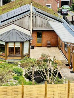 Maklerfreier Nachhaltiger Bungalow mit Wintergarten, Garage und Garten - Krempe
