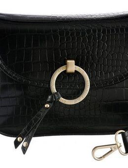 Ara Schultertasche BELLA, Schultertasche, Abendtasche mit Kroko-Prägung