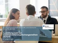 Ausbildung zum/zur Sozialversicherungsfachangestellten (m/w/d) - Langenhagen