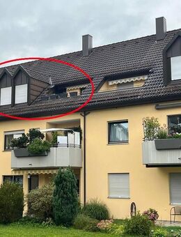 schöne 2-Zimmer DG-Whg. mit EINBAUKÜCHE + Dachterrasse - Altdorf (Nürnberg)