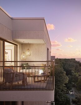 3-Zimmer-Wohnung mit Badezimmer en suite und Balkon - München
