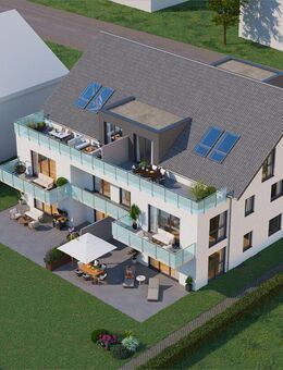 Exklusives und stilvolles Wohnen in Hoberge-Uerentrup: Moderne 3-Zimmer-Wohnung mit sonniger Dachterrasse - Bielefeld