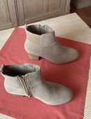 Damen Stiefeletten, Größe37, beige in 42855