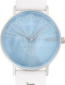 JOOP! Quarzuhr 2035633, Armbanduhr, Damenuhr, analog, Lederarmband