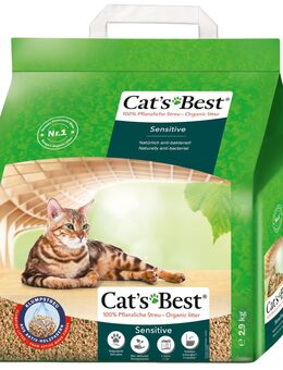 Cat's Best Sensitive Katzenstreu - 8 l (ca. 2,9 kg)