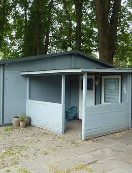 Holzhaus, Dauer-Wohnen oder Wochenendhaus auf Campingplatz - Tespe