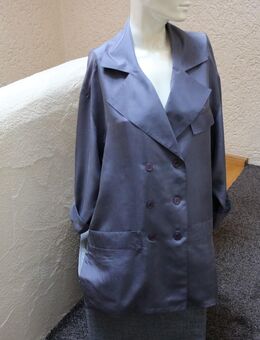 #Seidenjacke, Gr. 40, #taubenblau - heine - wie neu - Pfaffenhofen (Ilm) Zentrum