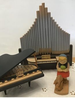 Erzgebirge Schumann & Wagner Orgel , Klavier , Figur Ersatzteile - Düsseldorf